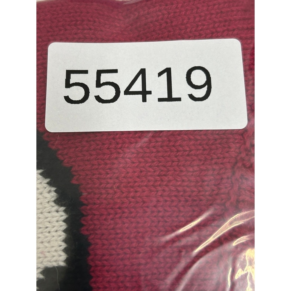 Peanuts Sweater Womens Size S Red Joe Cool Snoopy Graphic Knit Crew Neck Casual - Picture 6 of 6